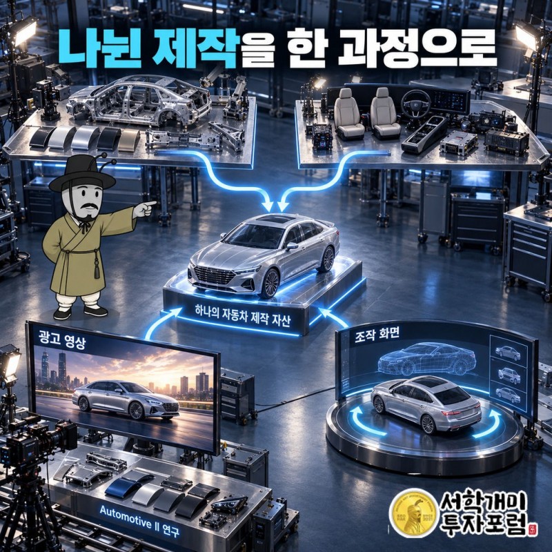 자이언트스텝 — 나뉜 제작을 한 과정으로 도판