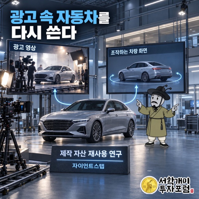 자이언트스텝 커버 — 광고 속 자동차를 다시 쓴다