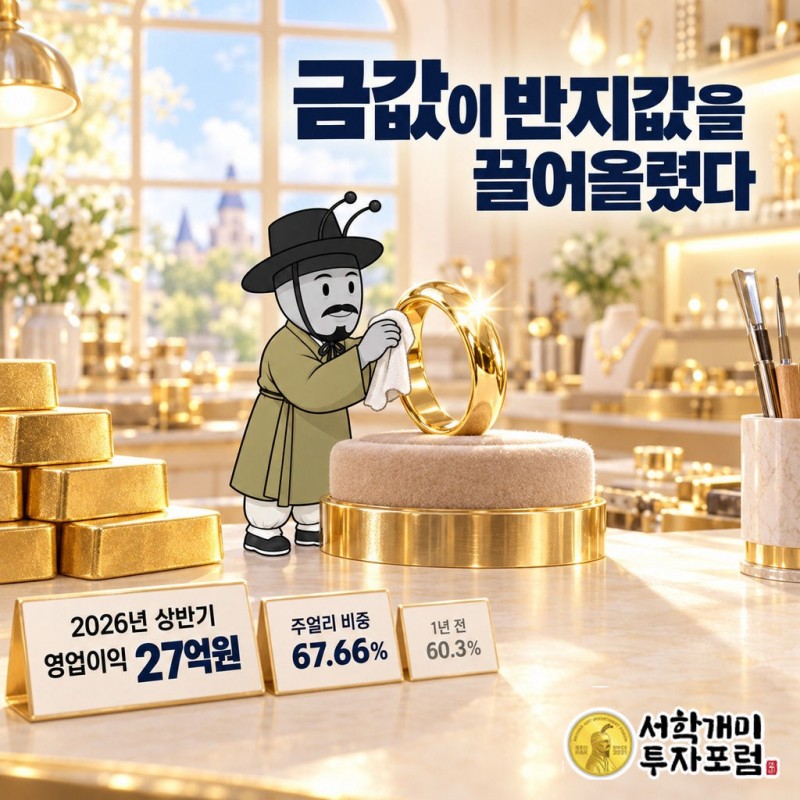 이월드 — 금값이 반지값을 끌어올렸다 도판