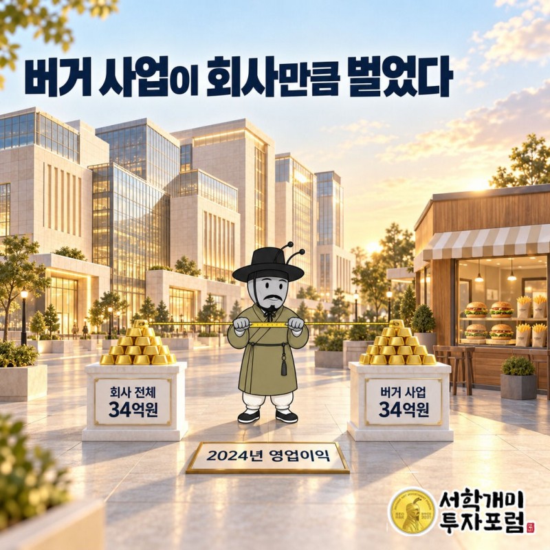 한화갤러리아 — 버거 사업이 회사만큼 벌었다 도판