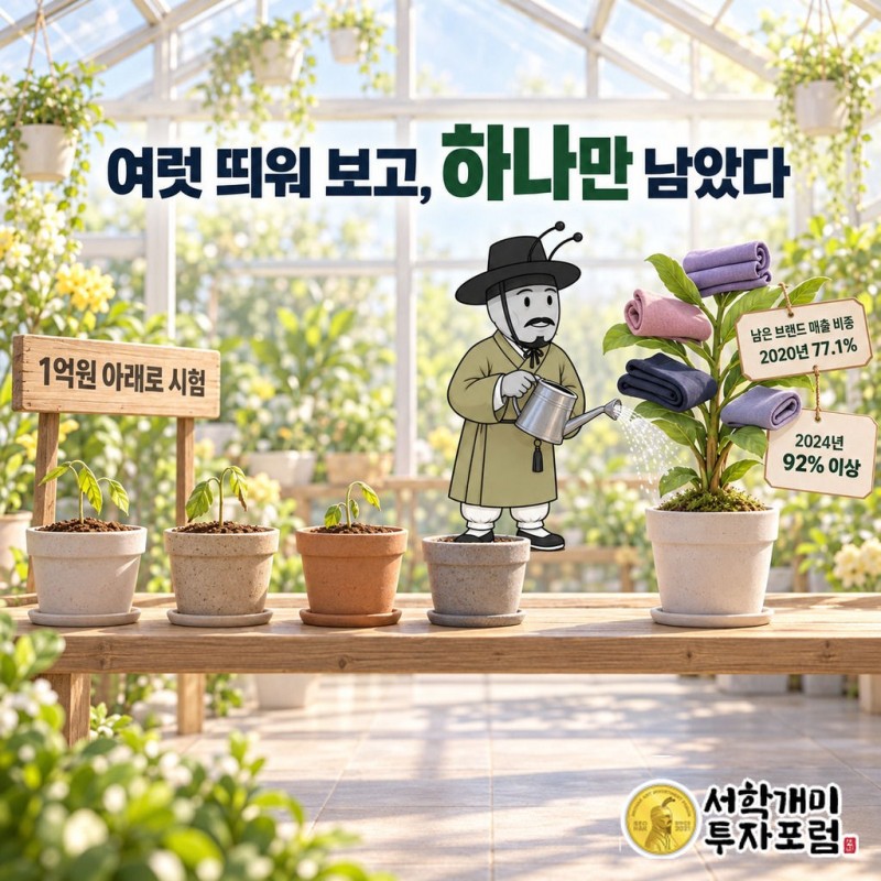 젝시믹스 — 여럿 띄워 보고, 하나만 남았다 도판
