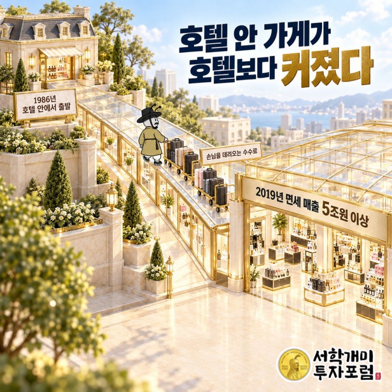 호텔신라 — 호텔 안 가게가 호텔보다 커졌다 도판