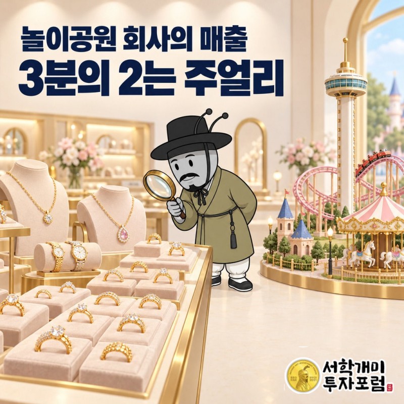 이월드 커버 — 놀이공원 회사의 매출 3분의 2는 주얼리