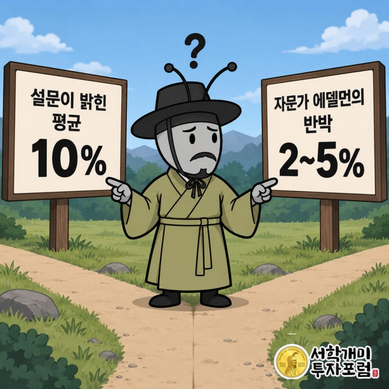 코인셰어즈 설문은 포트폴리오 내 암호화폐 비중을 평균 약 10%라고 밝혔다