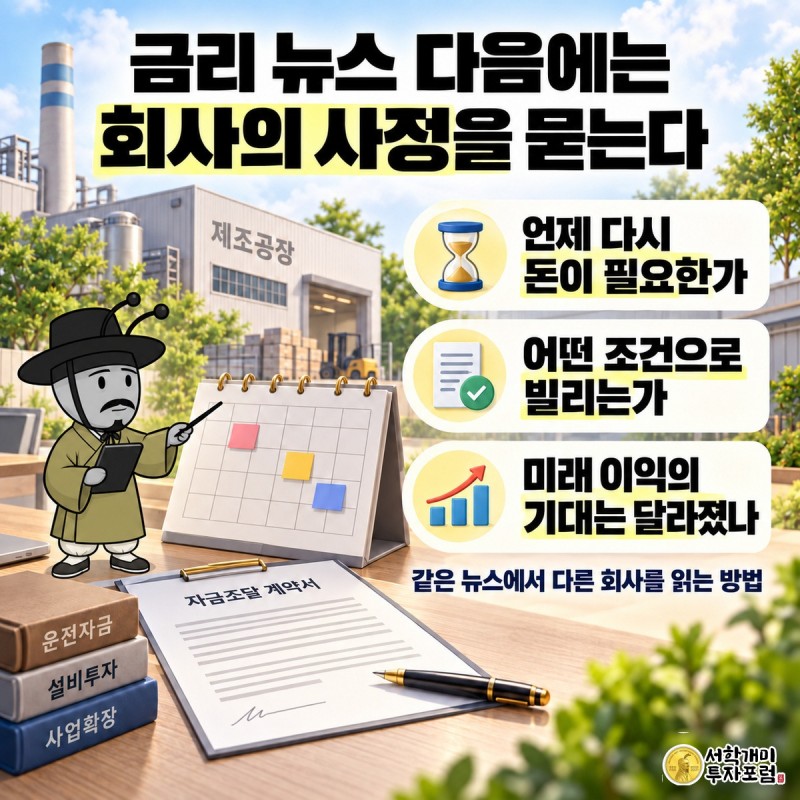 9월 11일 — 금리 뉴스 다음에는 회사의 사정을 묻는다 도판