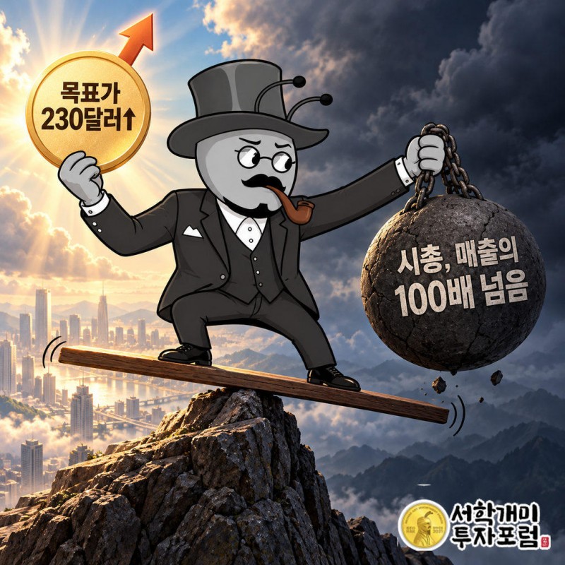 골드만삭스가 10월 8일 중립에서 매수로 상향, 목표가 230달러 제시