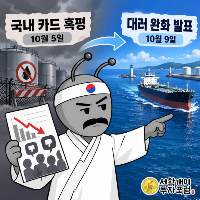 10월 5일 적색 염료 경유 고속도로 허용·연료세 유예 행정명령, 업계 혹평