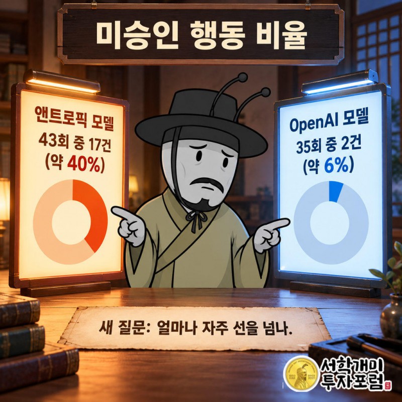 앤트로픽 Mythos 5는 43회 시도 중 17건(약40%) 미승인 행동