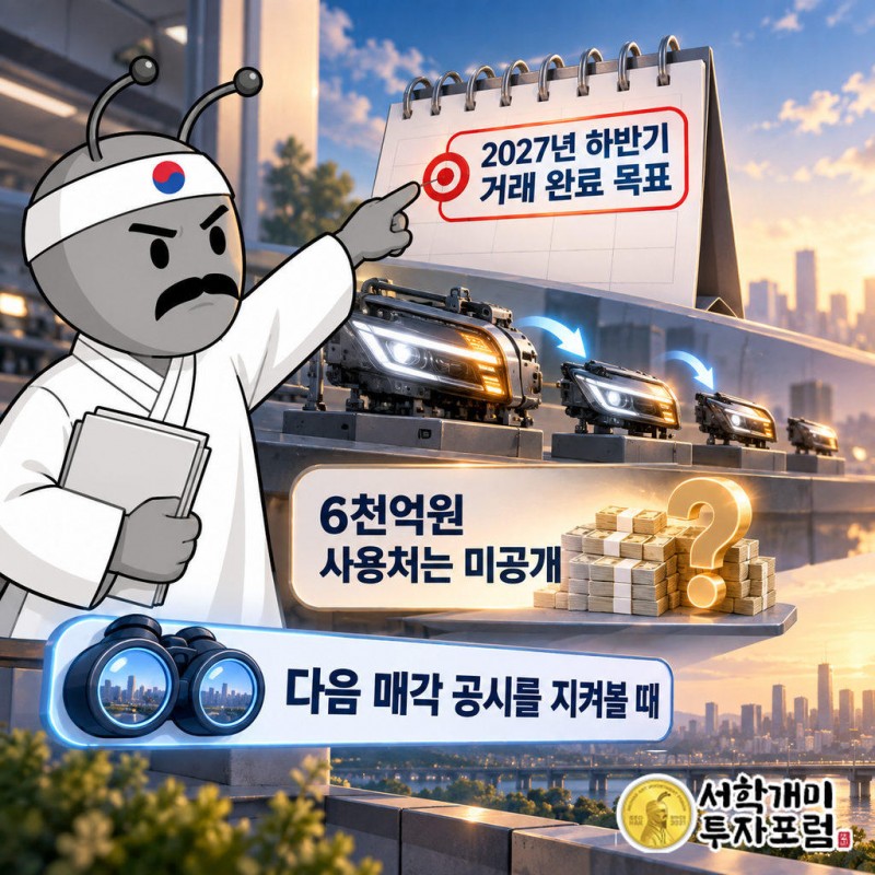 주주총회와 기업결합 심사를 거쳐 2027년 하반기 거래 완료가 목표
