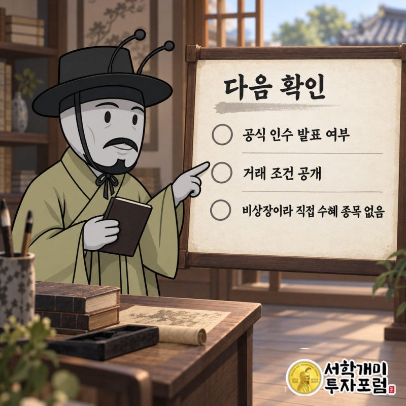 오픈AI 또는 트레일 오브 비츠의 공식 인수 발표 여부를 봐야 한다