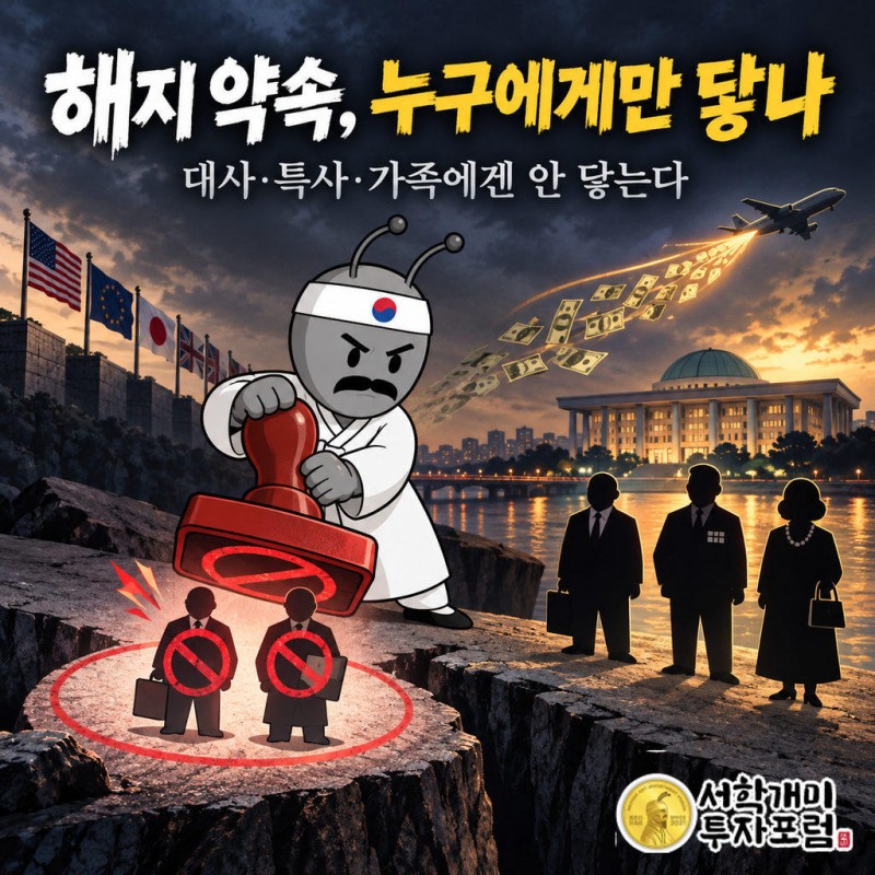트럼프가 10월 7일 블레어·라시비타와의 계약을 이해충돌 확인 시 즉시 해지하겠다고 약속함