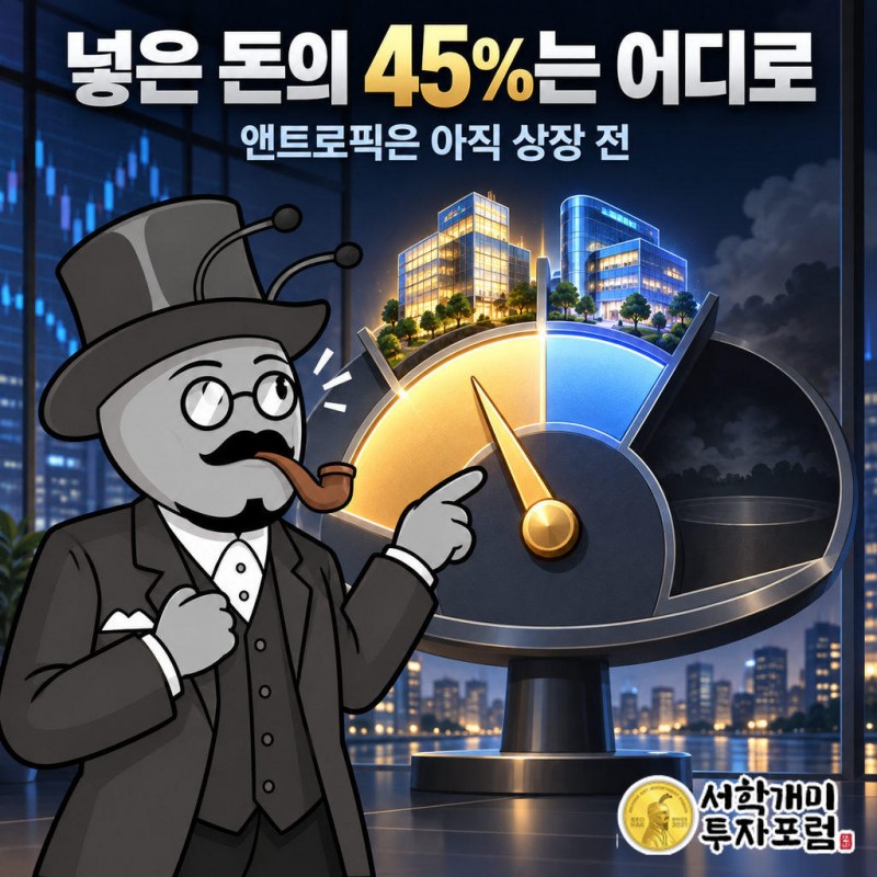 HANARO 미국에이전틱AI TOP2+의 10월 8일 기준 마이크로소프트·알파벳 합산 비중이 약 45%다
