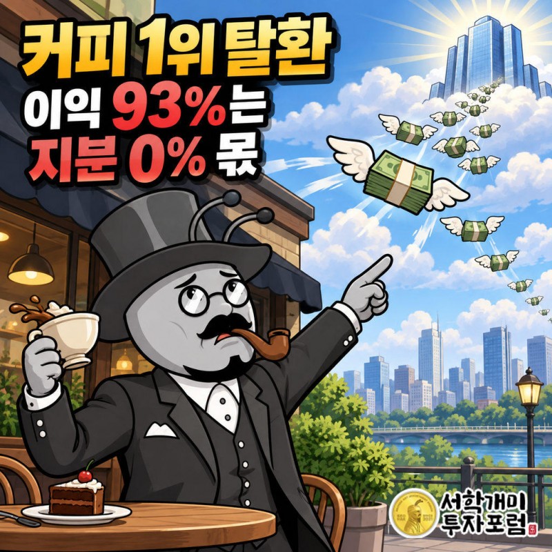 9월 결제액 1,210억8천만원으로 투썸(1,105억원)을 약 106억원 앞서 5개월 만에 1위 탈환