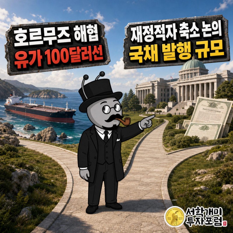 호르무즈 해협 긴장 완화와 국제유가 100달러선을 지켜봐야 한다