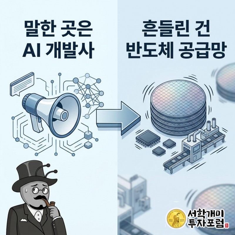 안전을 이유로 감속을 제안한 쪽은 AI 모델을 개발하는 앤트로픽이다
