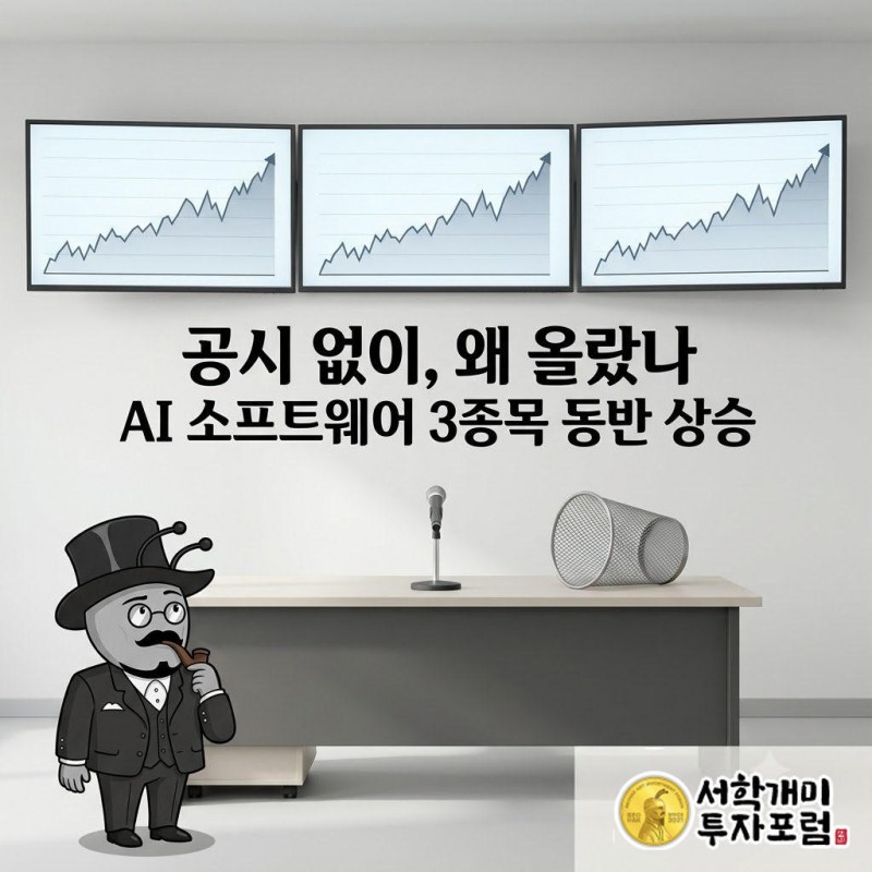 C3.ai·유아이패스·사운드하운드 AI가 당일 개별 발표 없이 함께 상승했다