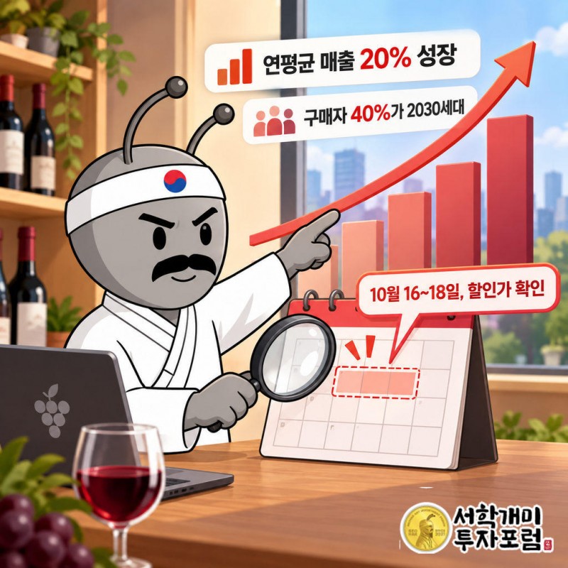 와인그랩은 2022년 8월 출시 뒤 매출이 연평균 20%씩 늘었고 구매자의 40%가 2030세대다