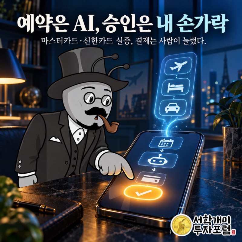 AI가 택시를 찾고 예약을 끝낸 뒤 결제는 이용자가 승인했다