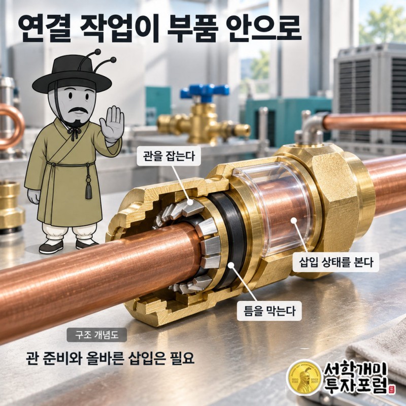 에쎈테크 — 연결 작업이 부품 안으로 도판