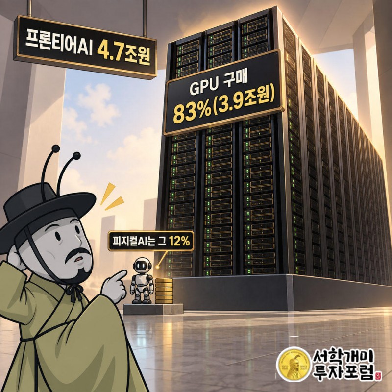 프론티어AI 사업 4.7조원이 전체 AI 예산 중 최대 단일 사업