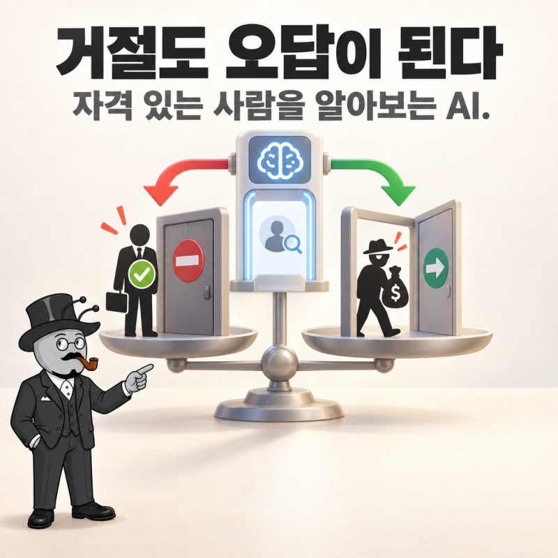 대출받을 자격이 있는 사람을 잘못 거절하는 것도 대출심사의 오류다.