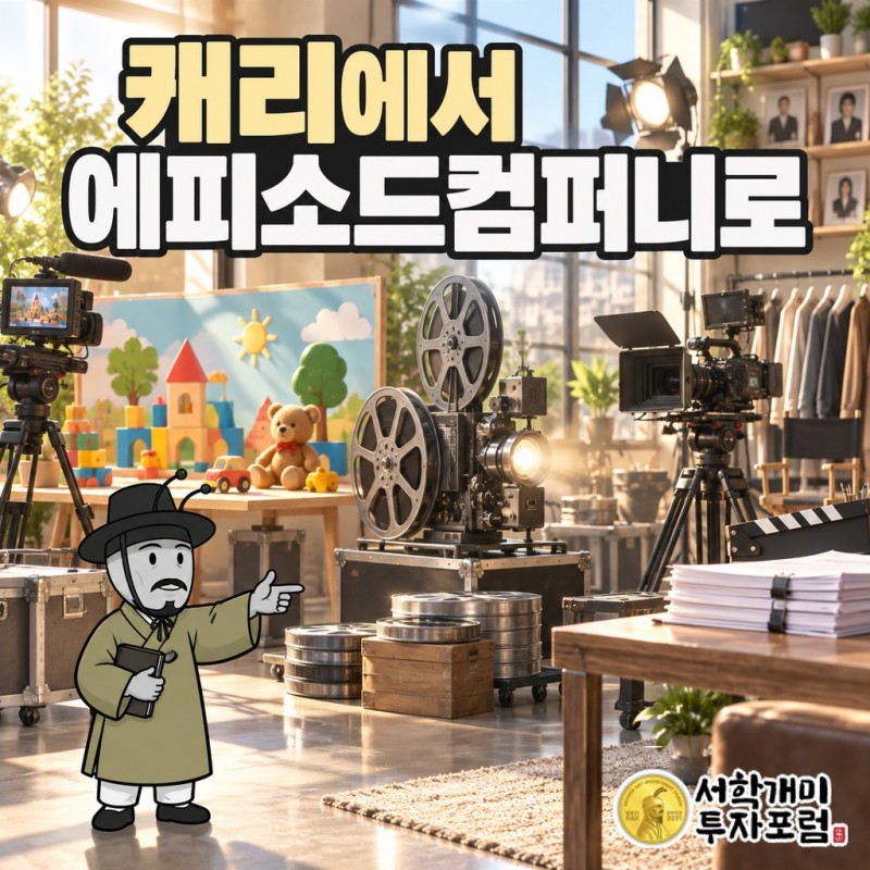 키즈 유튜브 채널에서 출발해 배우 매니지먼트·웹예능까지 넓힌 에피소드컴퍼니의 10월 7일 유상증자 공시