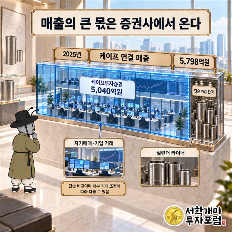 케이프 — 매출의 큰 몫은 증권사에서 온다 도판