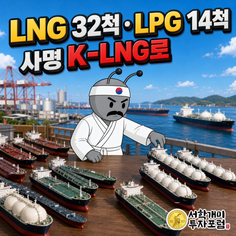 매각 결렬 뒤 한앤코는 선박을 재편해 LNG 32척·LPG 14척의 가스 전문 선사로 바꿨다