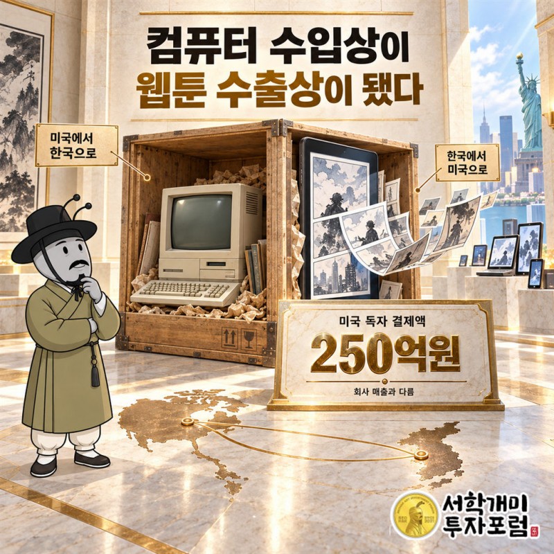 레진엔터테인먼트 커버 — 컴퓨터 수입상이 웹툰 수출상이 됐다