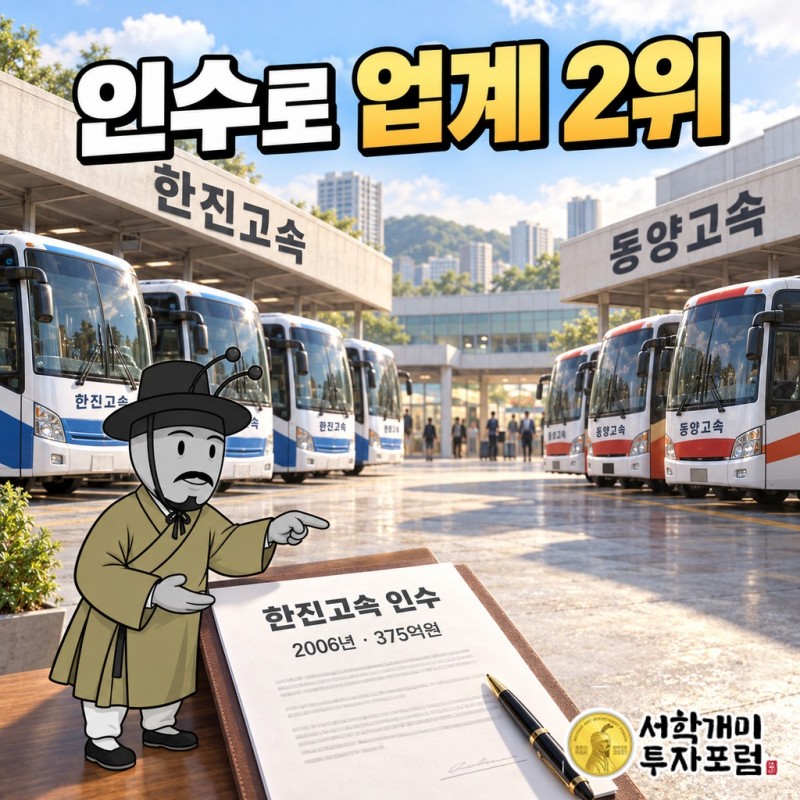 동양고속의 영업손익과 중간배당을 한 줄의 연표로 겹쳐 보여 주는 도판: 2017년 중간배당 시작, 2020년 1분기 영업적자 59억원 직후 주당 500원·총 13억 1,406만원 중간배당(오너 일가 약 5억 5,700만원), 2022~2024년 영업손실 112억·3억·15억원 동안 중간배당 유지, 15년 누적 배당 523억원