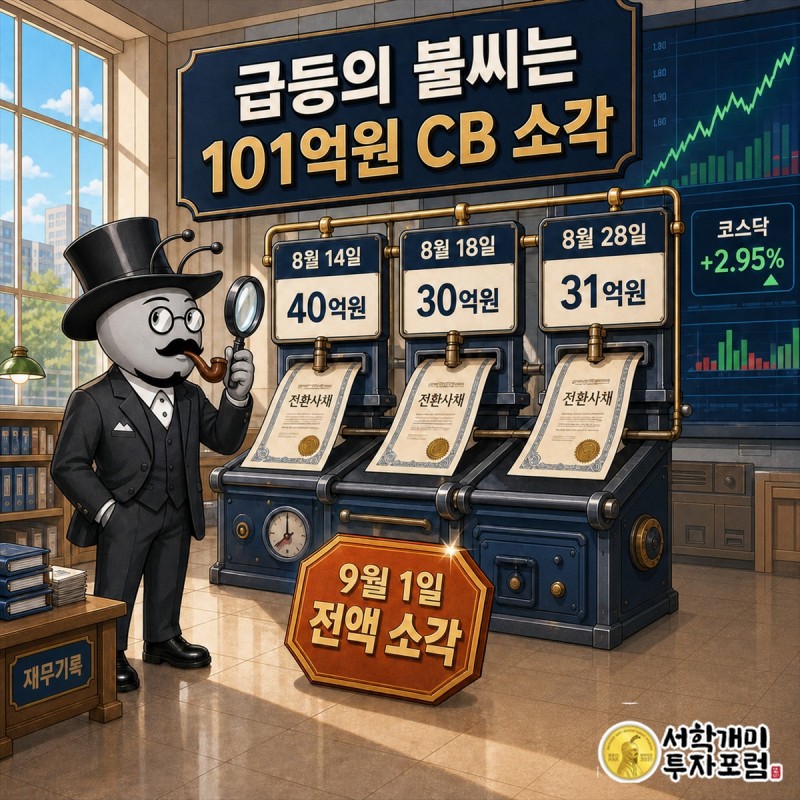 KS인더스트리 2025년 매출을 선박구성 부분품 64.4%, 화장품 21.7%, 기자재 판매와 수리 13.9%로 나눈 인포그래픽