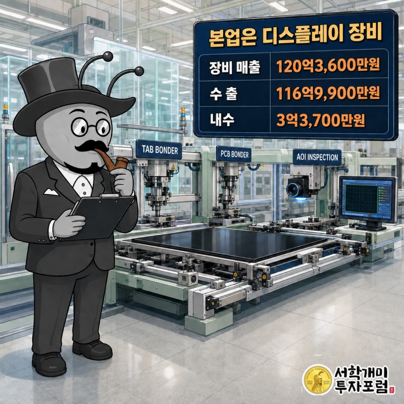 넥사다이내믹스의 본딩 검사 장비와 K뷰티 매출 구조를 설명하는 인포그래픽