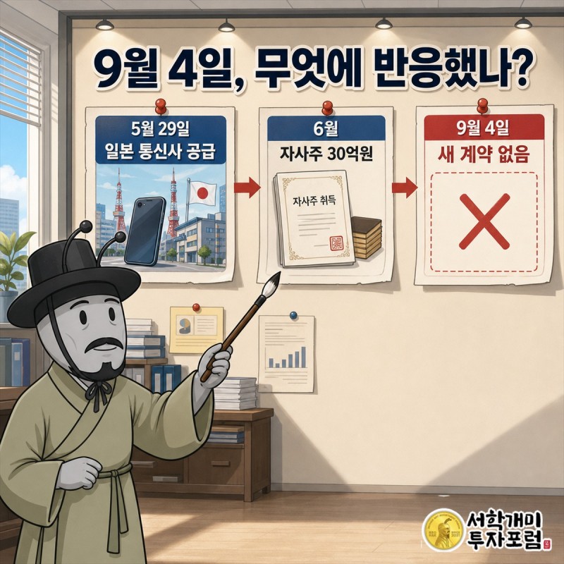 알트 모바일·미디어·AI 로봇 사업의 실제 매출 구성을 설명한 이미지
