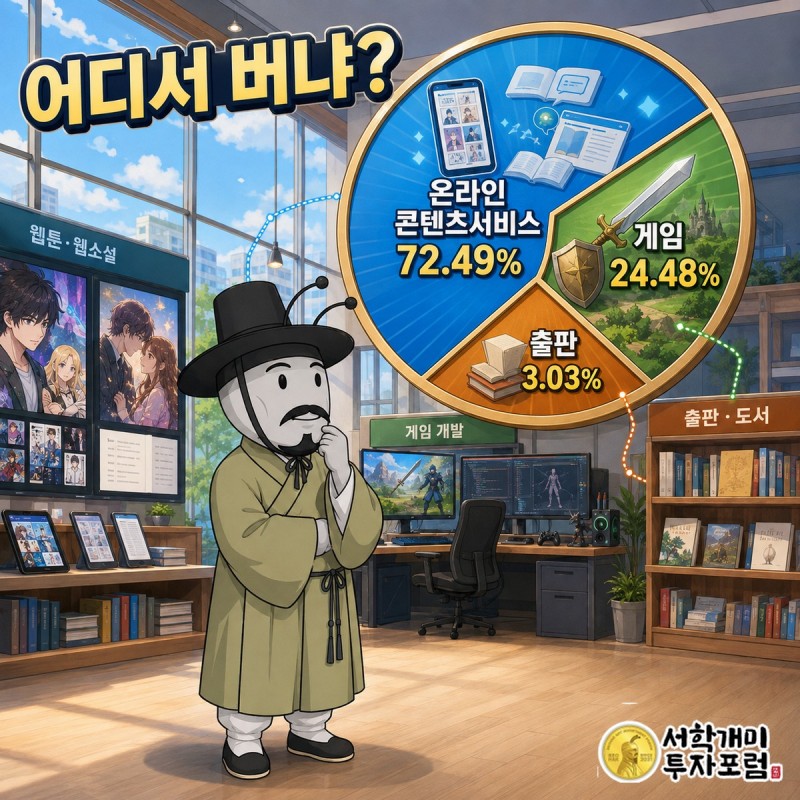 미스터블루 온라인 콘텐츠 게임 출판의 2026년 상반기 매출 비중