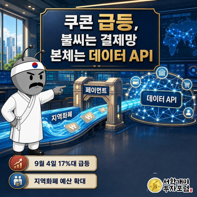 지역화폐 결제망과 데이터 API를 함께 운영하는 쿠콘 심층 분석