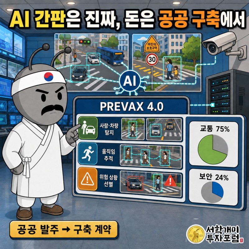 핀텔의 3개년 매출 감소와 영업손실 확대를 보여주는 재무 흐름 일러스트