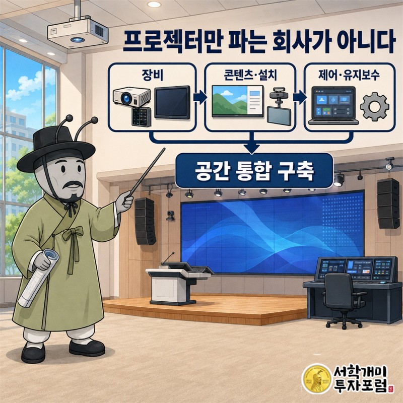 벡트의 2023년부터 2026년 2분기까지 매출과 영업이익 흐름을 비교한 장면