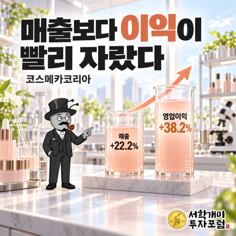코스메카코리아가 화장품 개발에 판매국 규정 검토를 연결하는 OGM 사업 장면