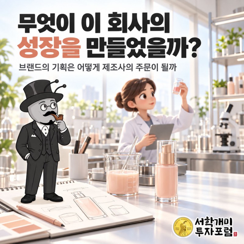 고객 상담과 제품 기획에서 개발·생산·납품으로 이어지는 화장품 제조 과정