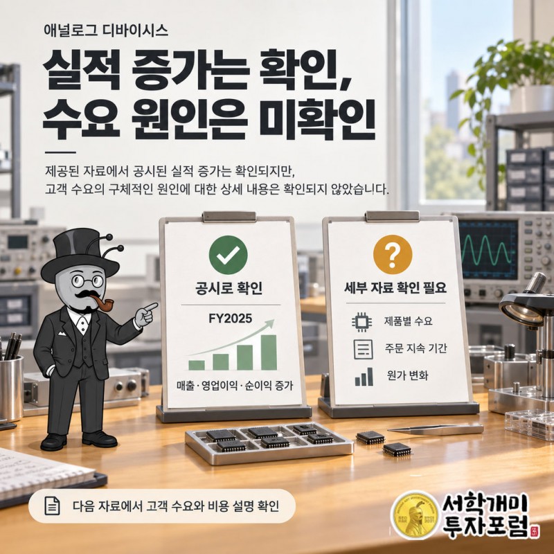 연구개발에 쓰는 돈과 제품 판매로 버는 돈을 함께 살펴보는 ADI 사업 구조