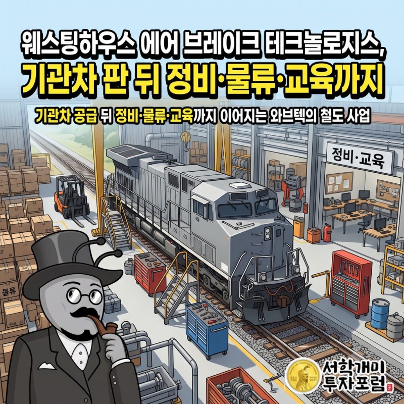 기관차 공급 뒤 정비·물류·교육까지 이어지는 와브텍의 철도 사업